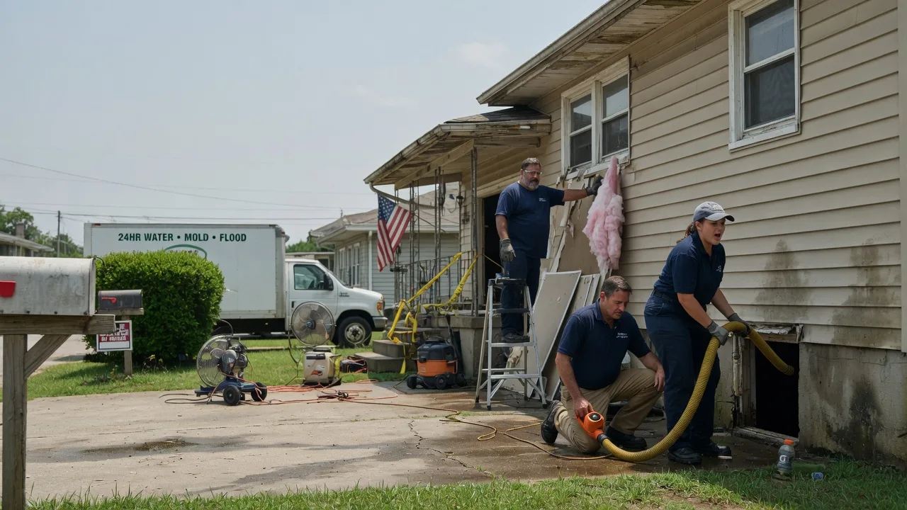 Water Damage Repair in Van Buren, OH near me